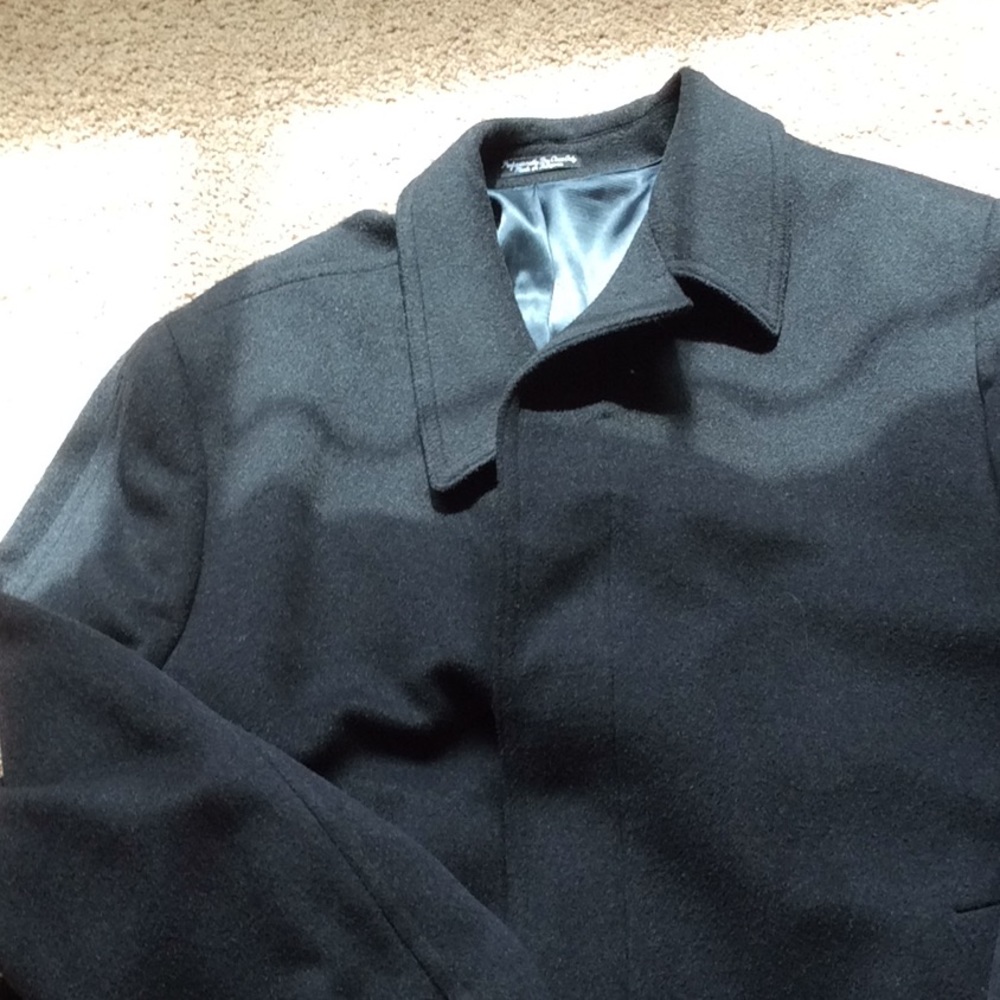 Men cashmere coat